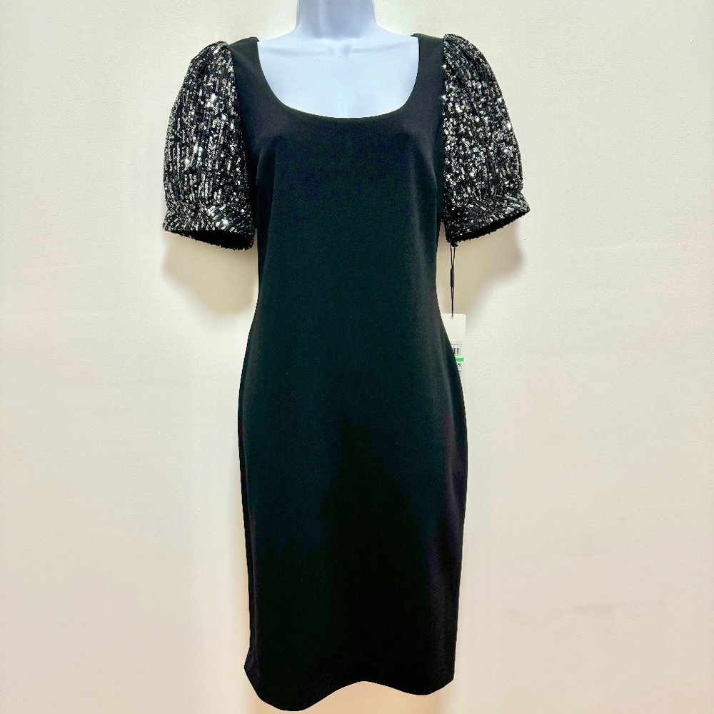NWT Calvin Klein Sequin Cocktail Dress Sz 8